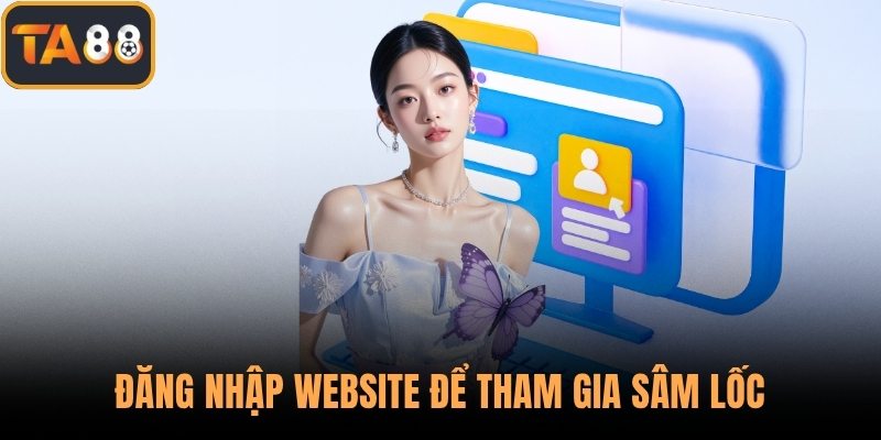 Đăng nhập website để tham gia sâm lốc
