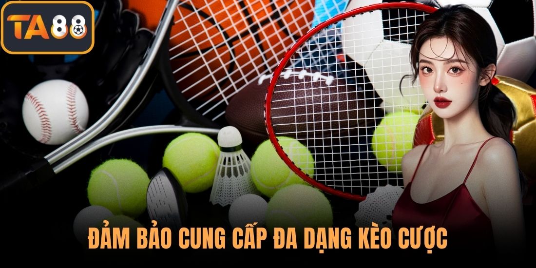 Đảm bảo cung cấp đa dạng kèo cược